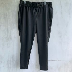Faux Leather Leggings plus size
